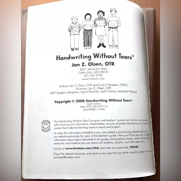 Handwriting Without Tears 3rd Grade Cursive Teacher’s Guide Homeschool Third - Picture 5 of 6